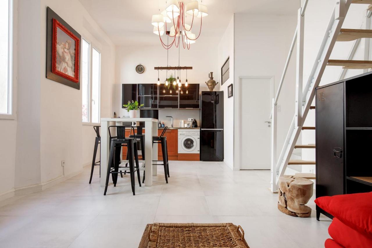 Appartement Superb Air-Conditioned Loft In The Heart Of Viel Antibes Extérieur photo