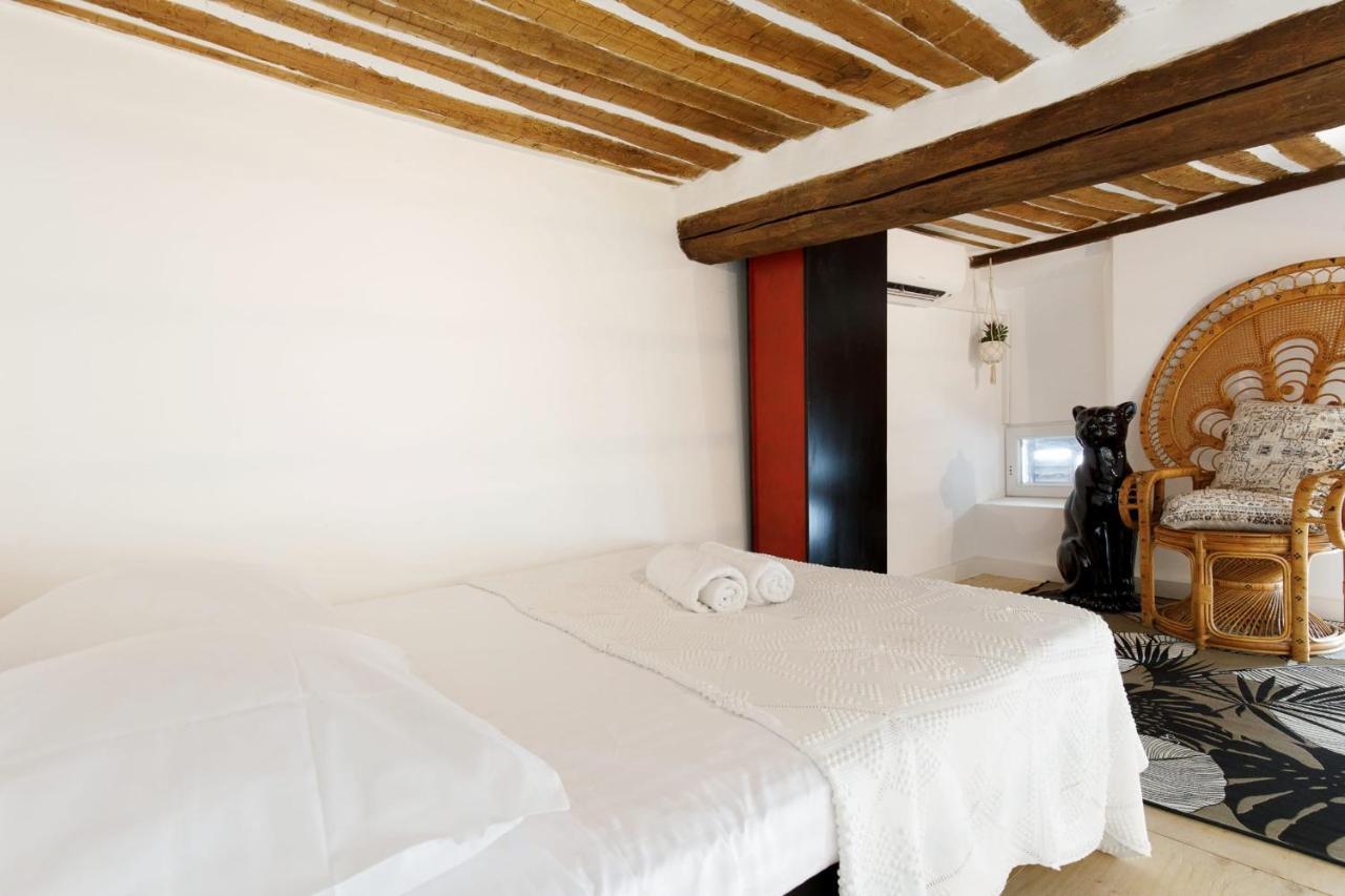 Appartement Superb Air-Conditioned Loft In The Heart Of Viel Antibes Extérieur photo